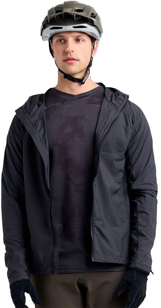 Drift Windbreaker Mono - MTB Windjacke Carbon