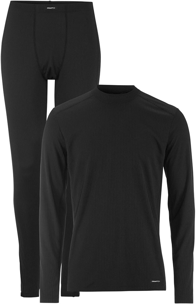 Baselayer Set - Conjunto de ropa interior técnica negro