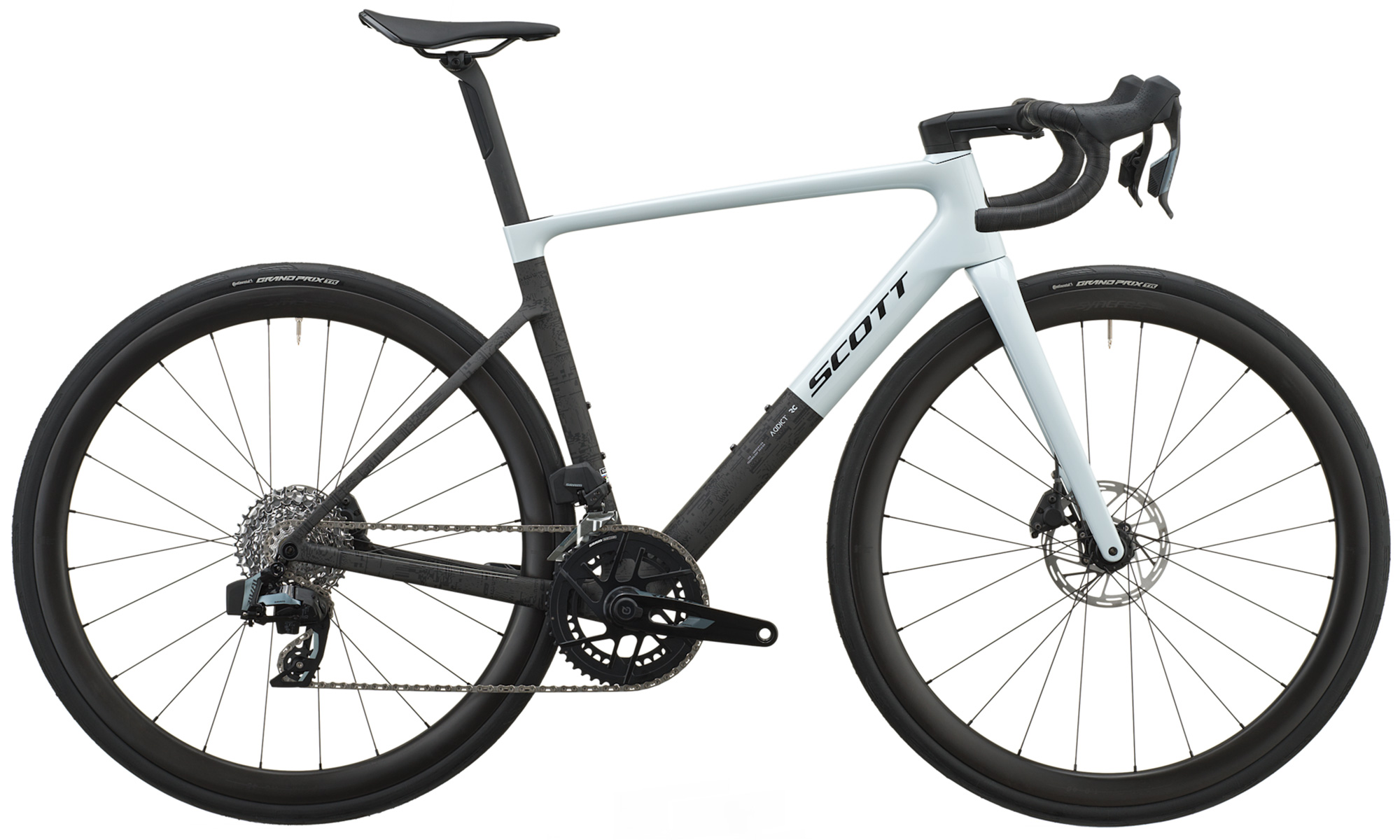 Addict RC 25 Cumulus Blanco Carbono Negro