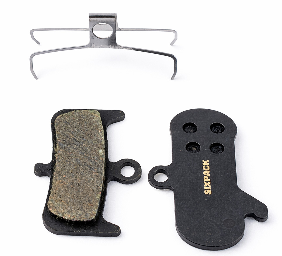Organic disc pads for Hayes Dominion A4/T4