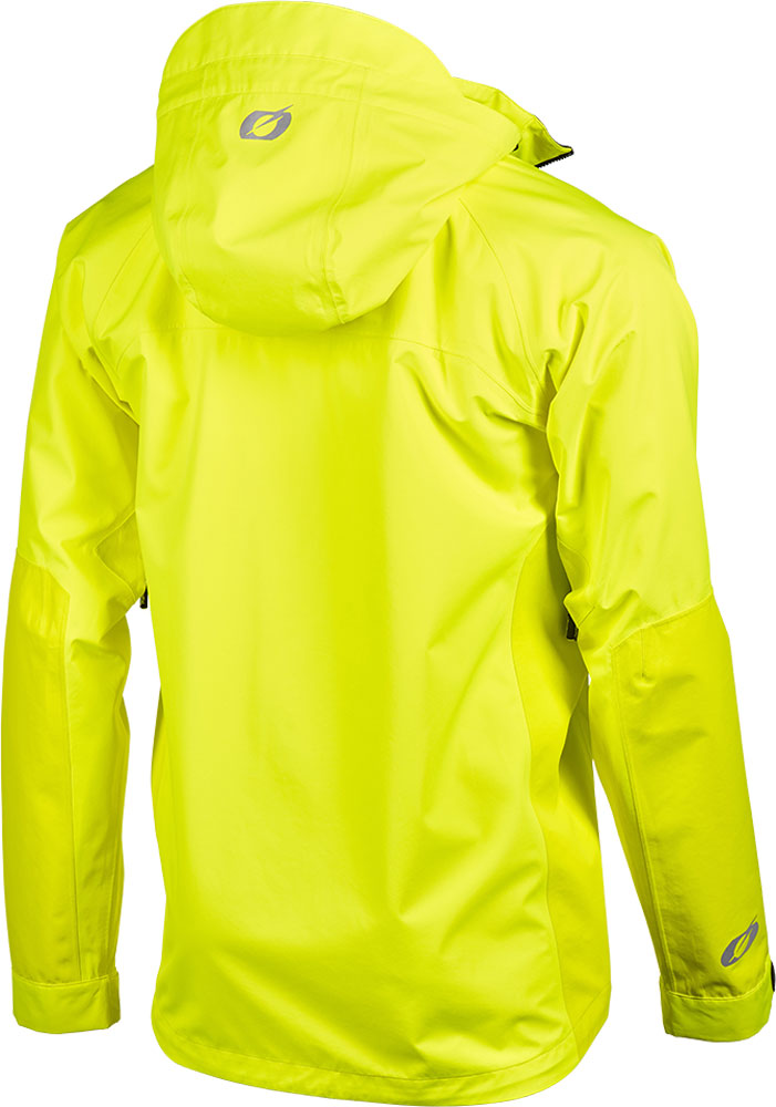 Tsunami - Giacca da pioggia per MTB Giallo neon