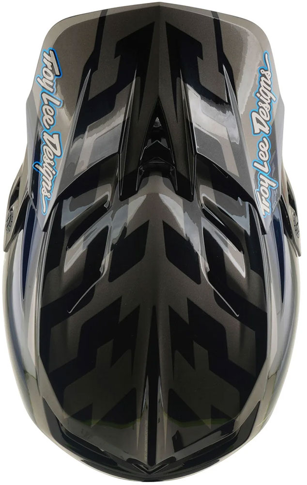 D4 Composite Burst - Casco integrale grigio