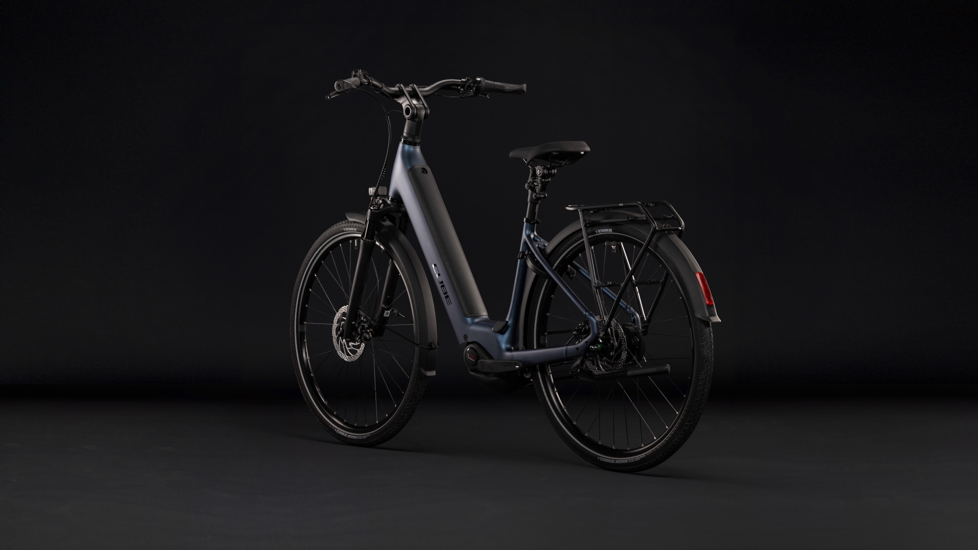 Supreme Hybrid Deluxe ONE 600 azul marino-negro-negro, de fácil acceso