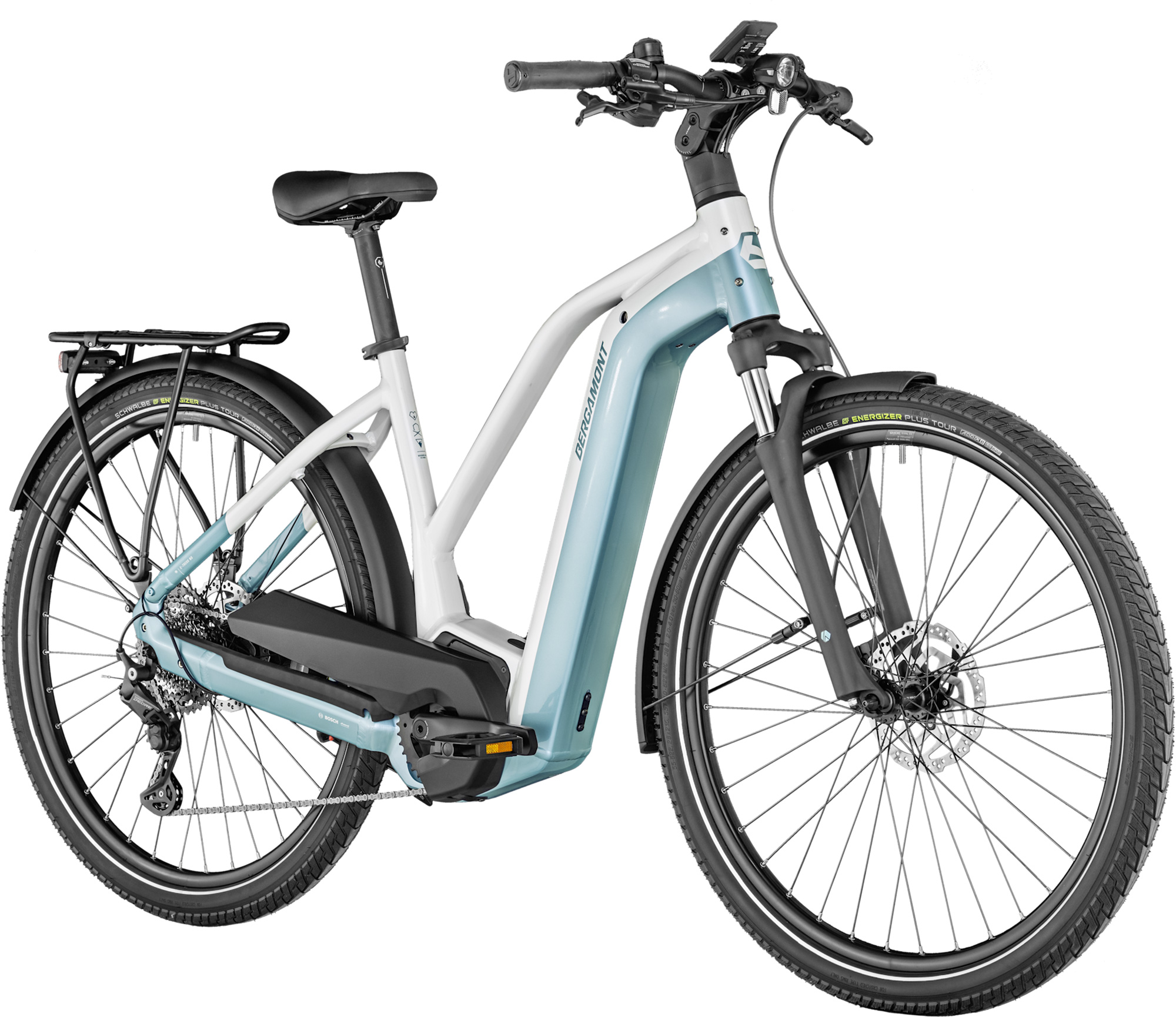 E-Horizon Edition LTD Lady Blanc brillant et bleu