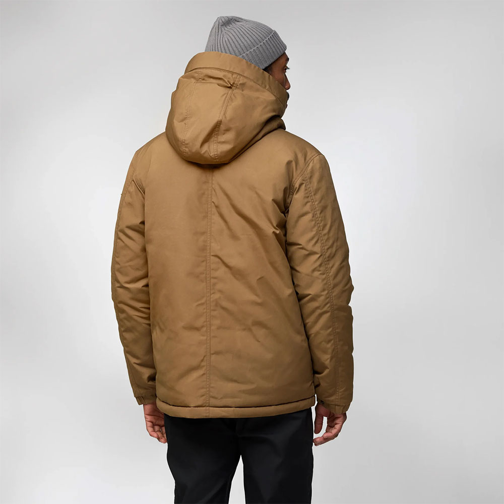 Övik Padded - Winterjacke Wood Brown