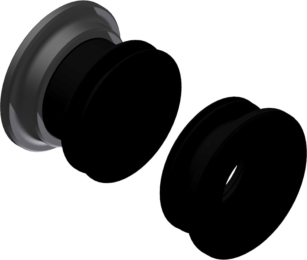 DT Swiss Kit de conversion VR 180s 12x100mm Adaptateur axe