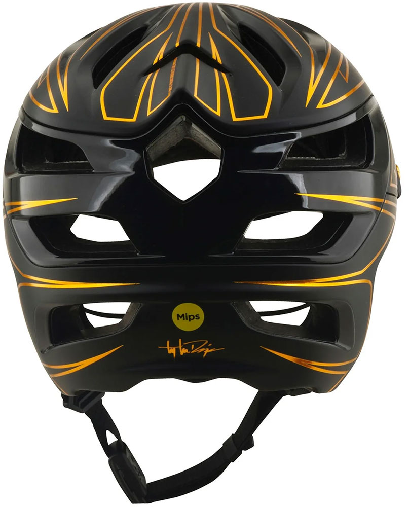 A3 Pinstripe - Casco da MTB nero
