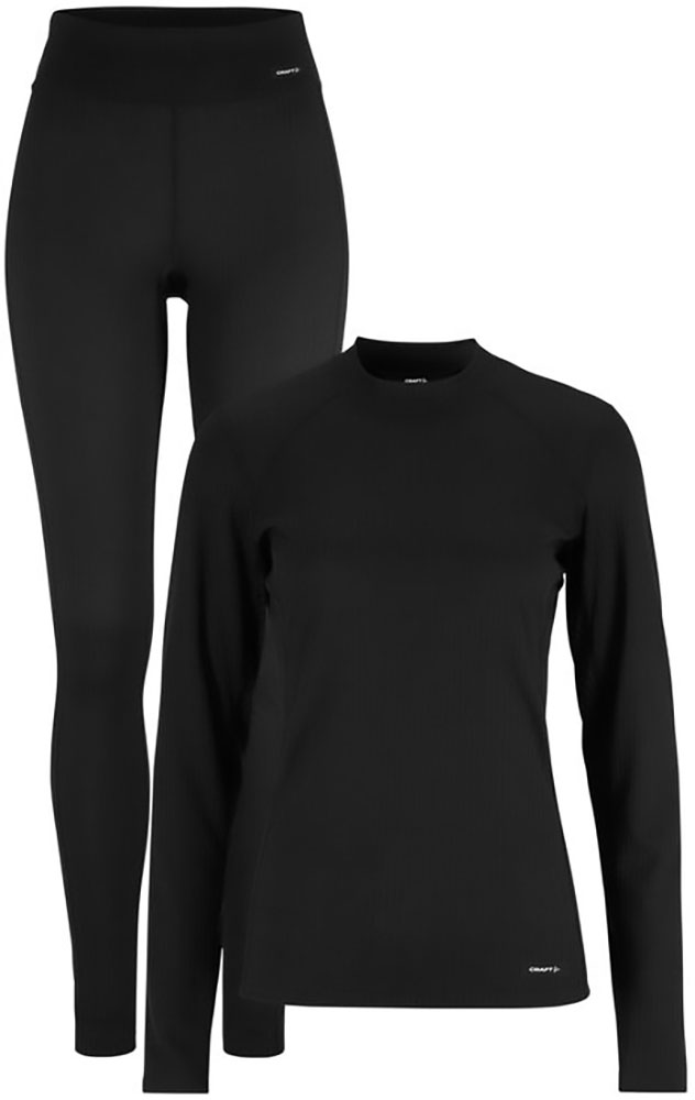 Baselayer Set – Women’s Functional Underwear Set Black