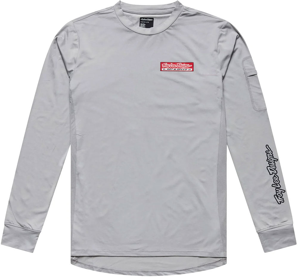 Ruckus Ride Custom Paid - Maglia da MTB a maniche lunghe Mid Gray