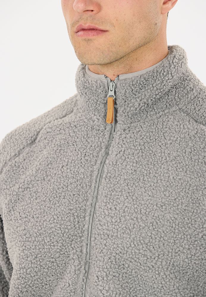 Pioner Teddy - Fleecejacke Ultimate Gray