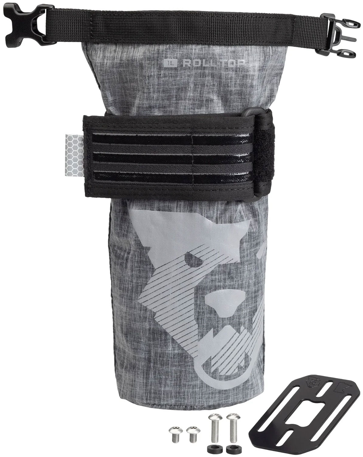 B-RAD TekLite Roll-Top Tasche, inkl. Montageplatte