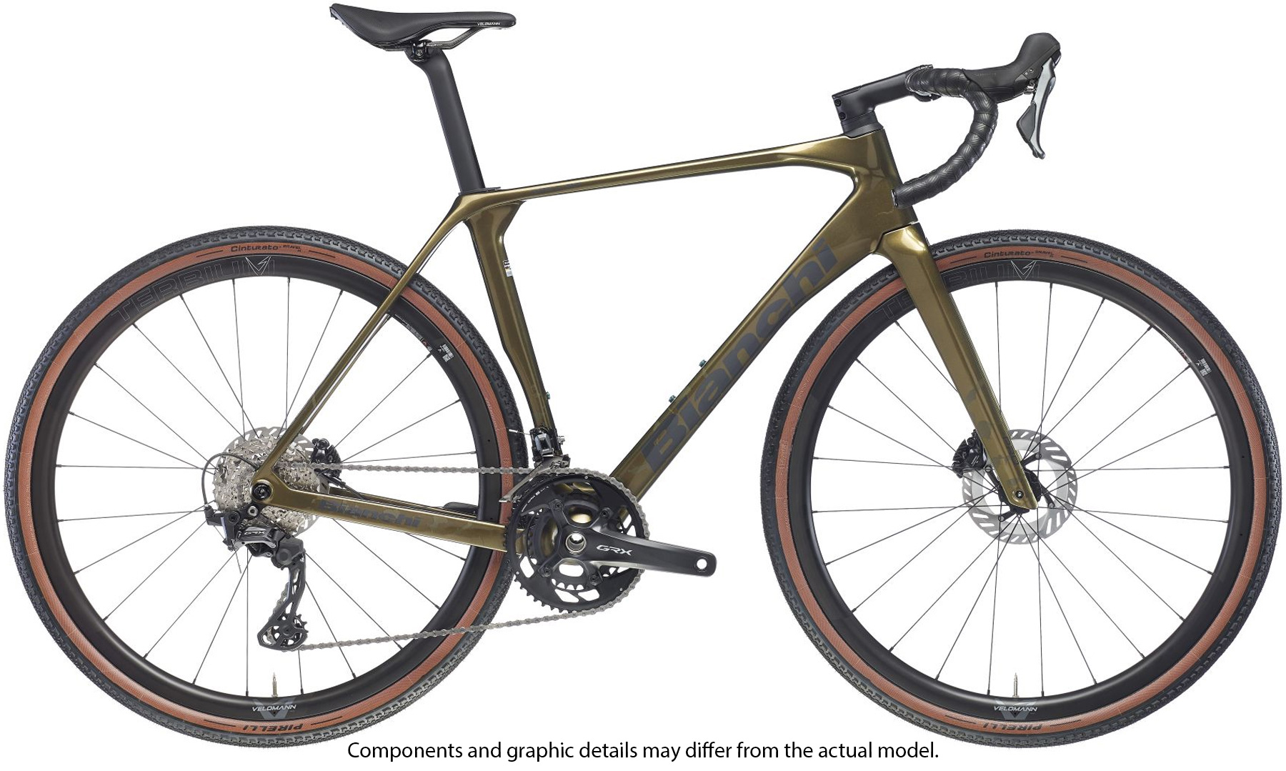 Bianchi Impulso Pro GRX 820 Terra / Graphite / Full Glossy