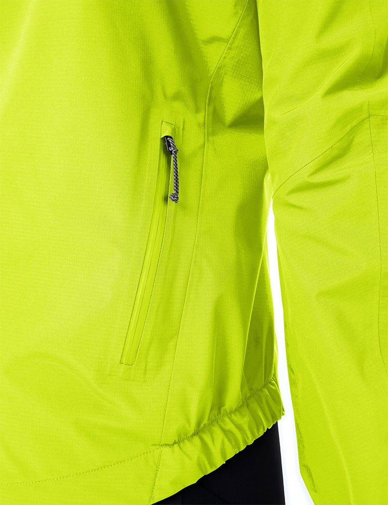 Kuro Pro - Chaqueta impermeable amarillo neón
