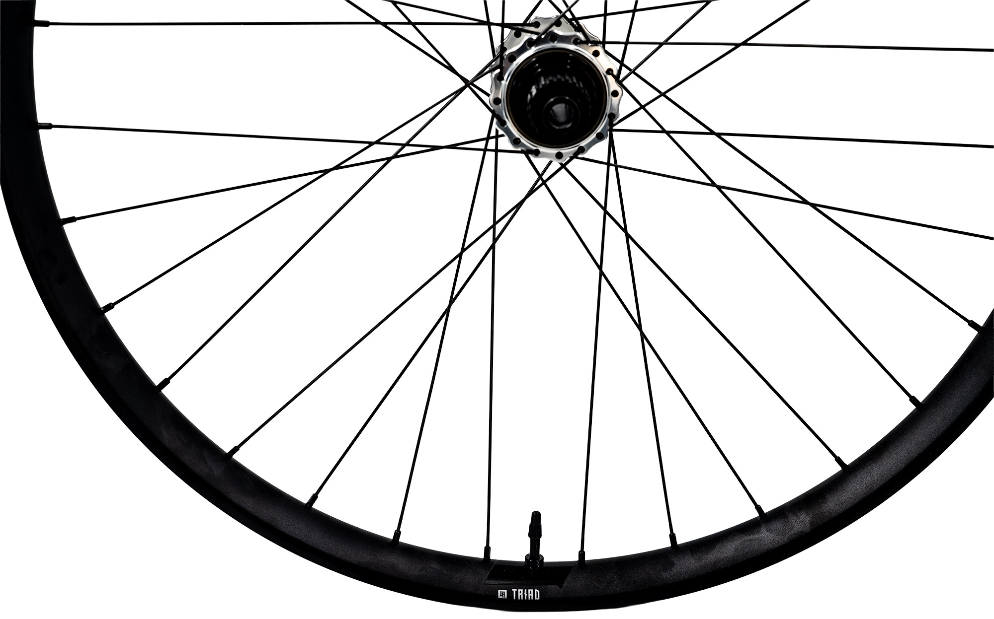 Triad AL Hydra2 27,5" 6-Loch Silberne Nabe Boost Hinterrad