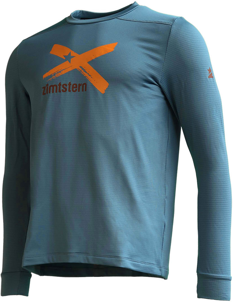 Crewz - Maillot MTB manches longues Blue Steel