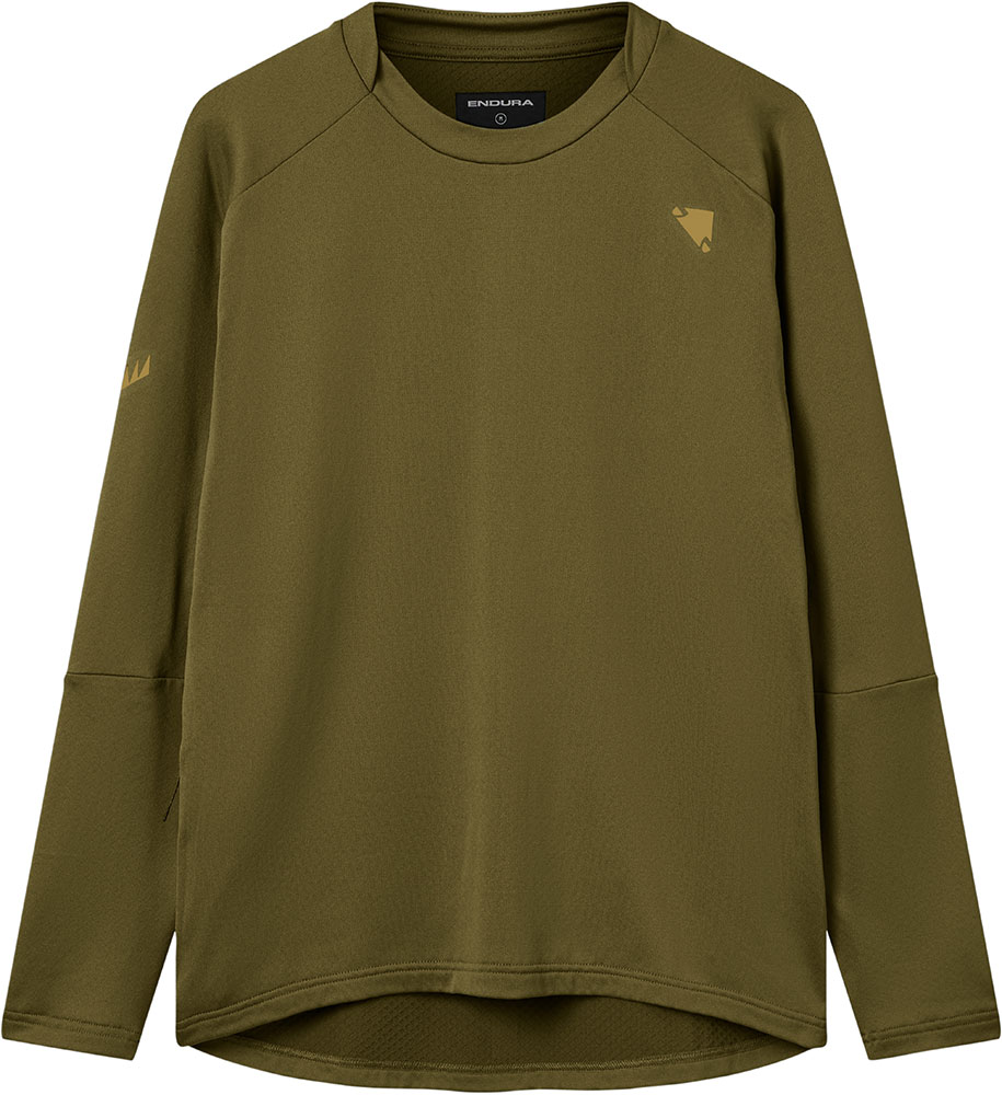Alltrack Rout Fleece – MTB Long-Sleeved Top Green