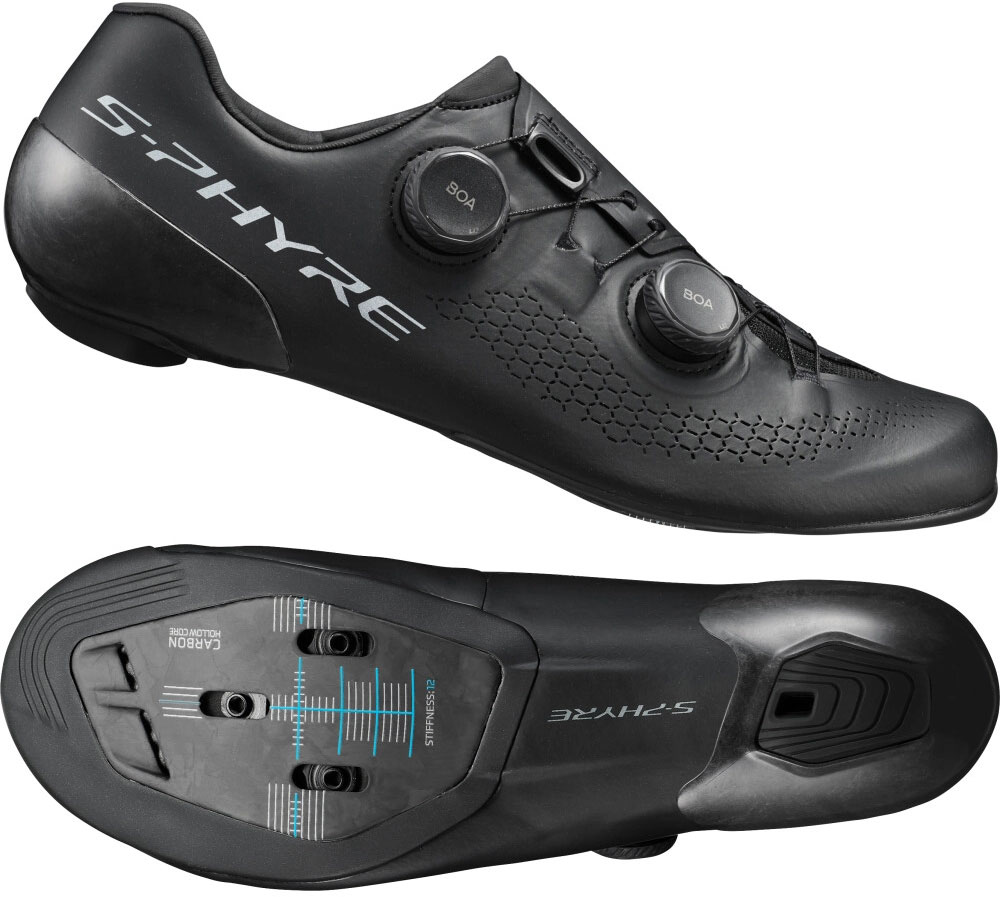SH-RC910 S-Phyre - Rennradschuhe Breit Schwarz