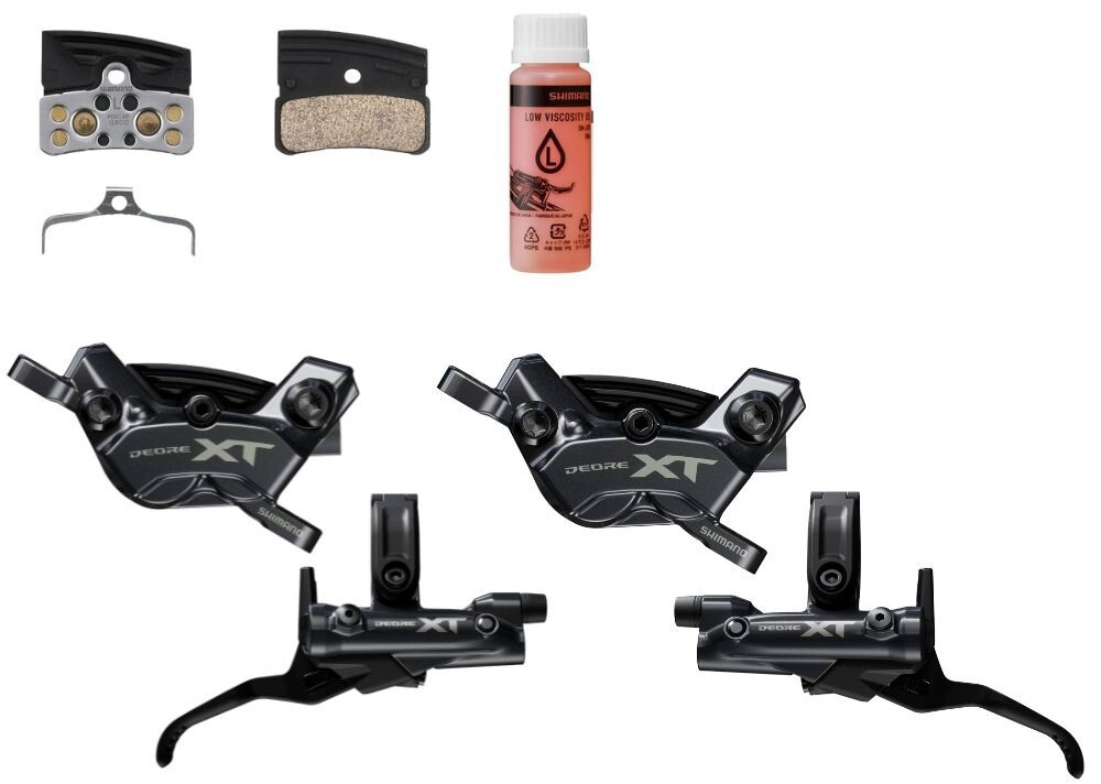Leviers Frein Shimano Deore XT ST-M092 Noir VTT Traction Courte Occasion