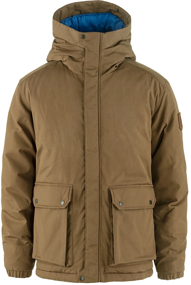 Övik Padded - Winterjacke Wood Brown