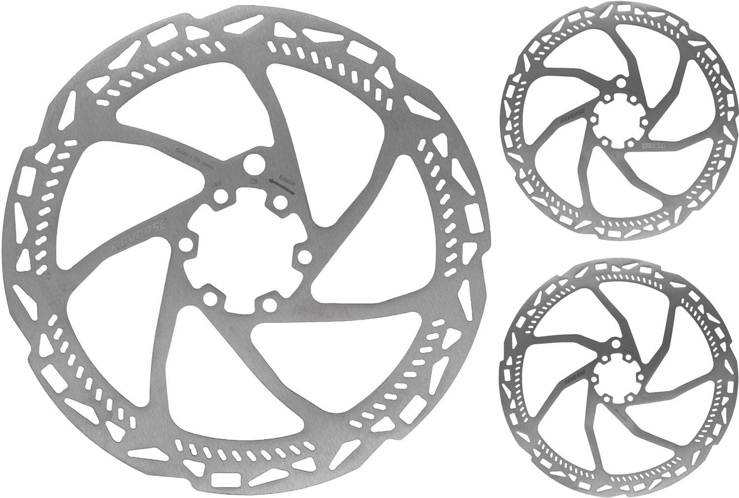 Delta Bremsscheibe Stahl