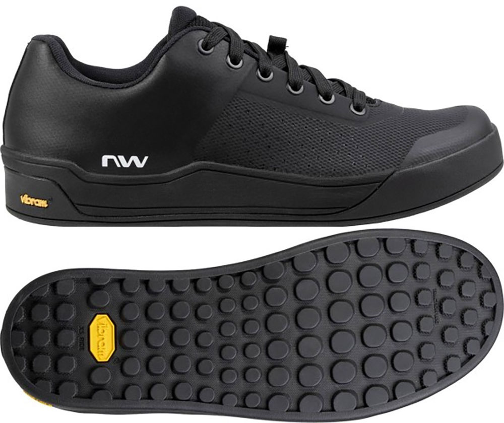 Overland Flat - MTB Schuhe Black/White