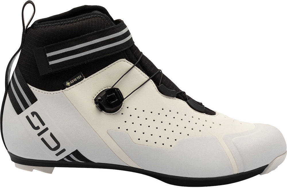 Nix S GTX – Winter Road Cycling Shoes White and Black