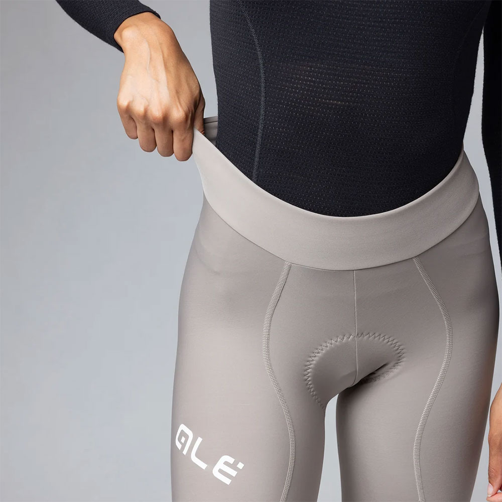 Inverno - Pantaloni da ciclismo da donna con fondello Corda Rope Grey