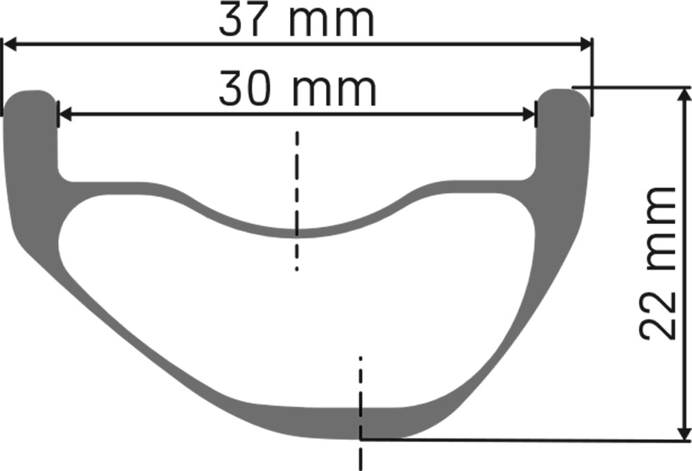 EXC 1500 Classic 29" 30 6-hole Boost front wheel