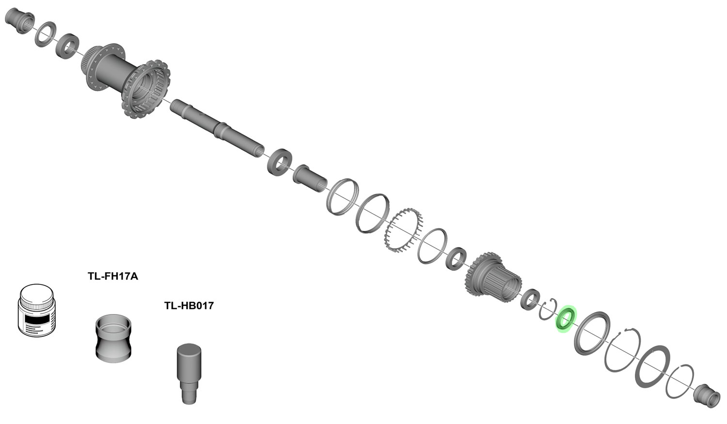 Gummi-Dichtung für FH-M9210-B/M8210-B