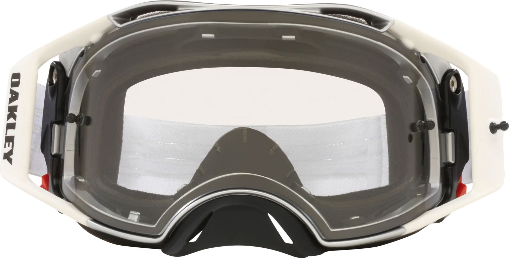 Oakley Airbrake MX Tuff Blocks White - MTB Goggle Dirt | Bike-Discount