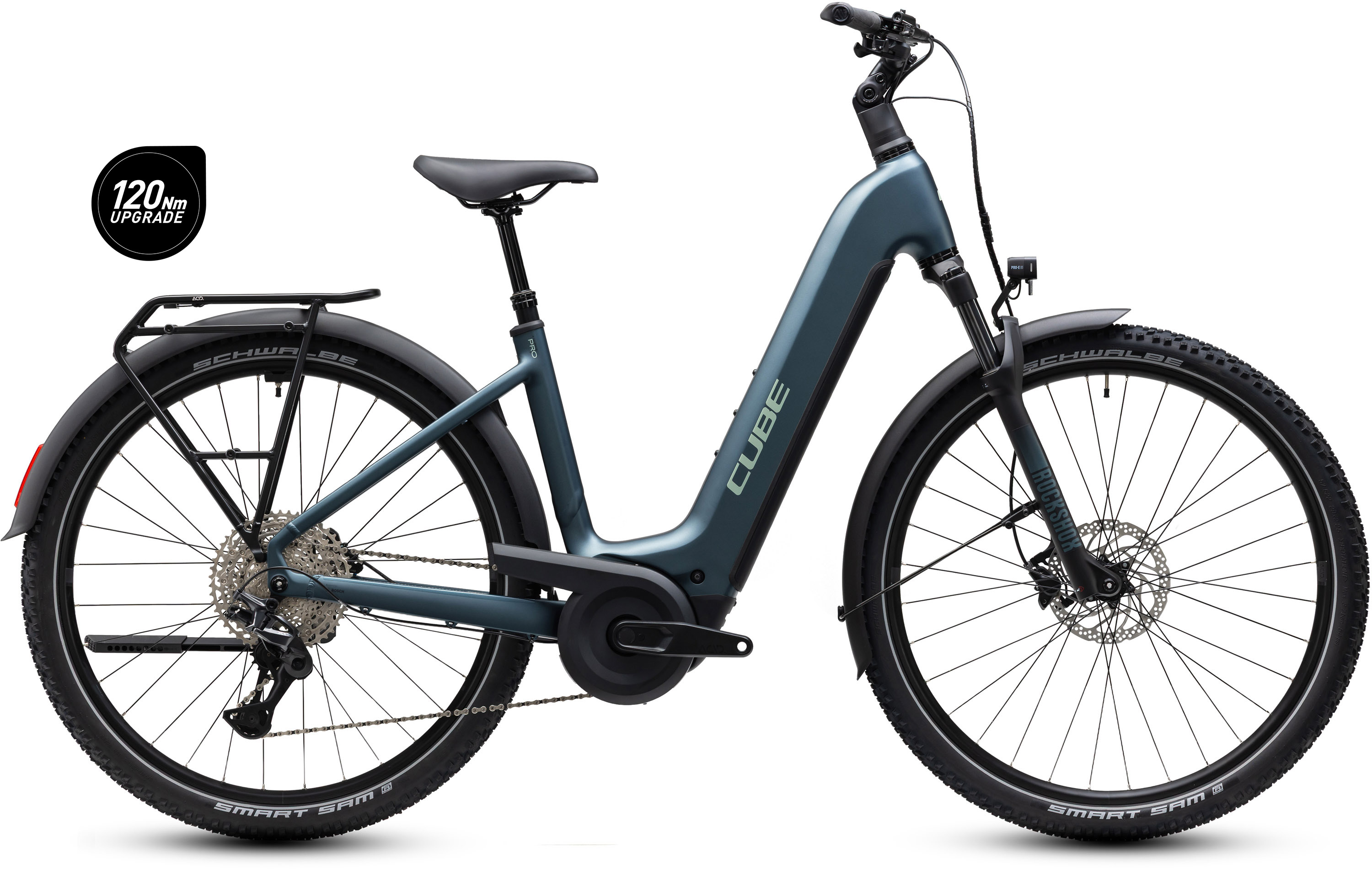 Cube Nuride Hybrid Pro 800 deepteal´n´blue Easy Entry