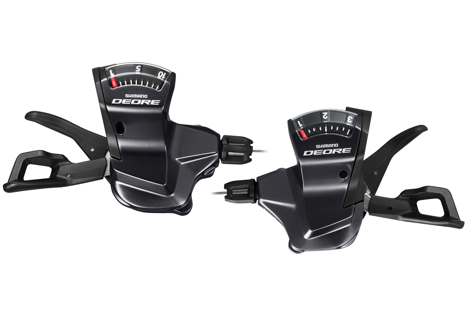 Shimano Deore SL-M5130-R Shift Lever - 10-Speed, Right, RapidFire Plus, Black