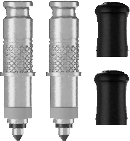 Kit Conversion Valve Presta Vers Schrader + Adaptateur – Schwalbe, Neuf