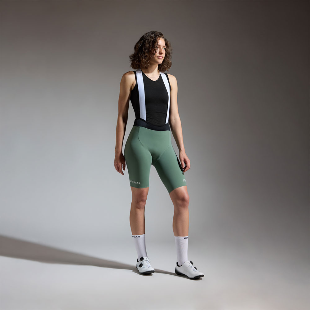 Spinshift + - Culotte con tirantes para mujer con acolchado