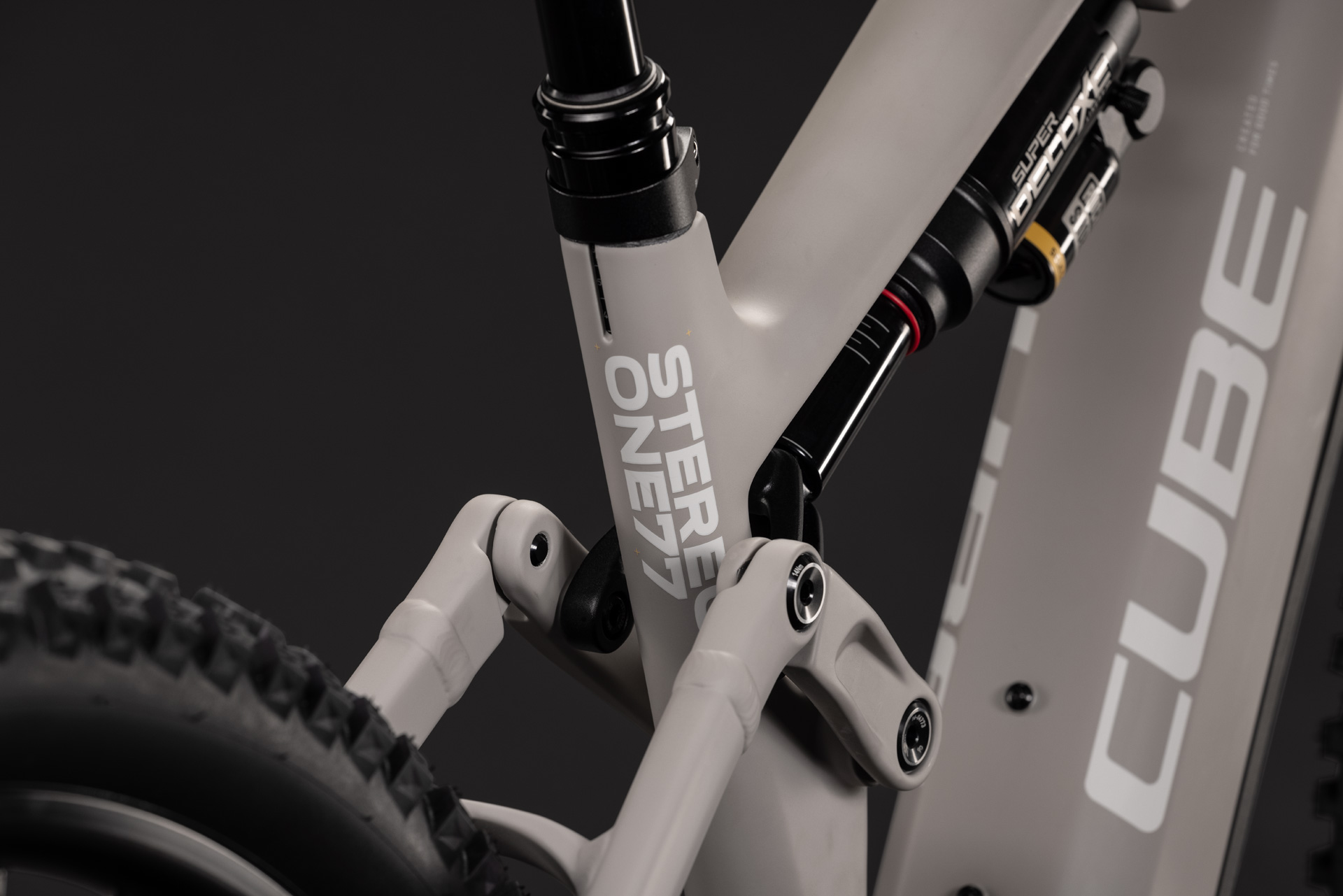 Stereo Hybrid ONE77 HPC Race 800 oatgrey´n´yellow