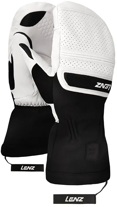 Think About Mittens - Damen Handschuhe white/black