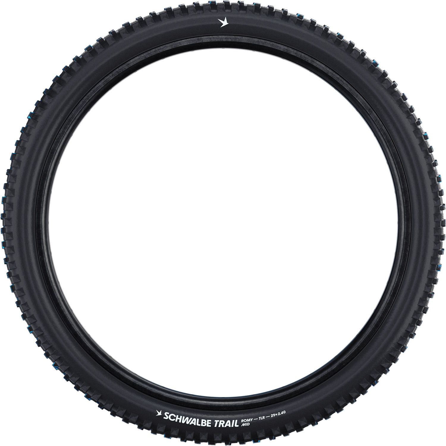 Neumático plegable Romy Trail 27.5x2.40" TLR Mid E-50