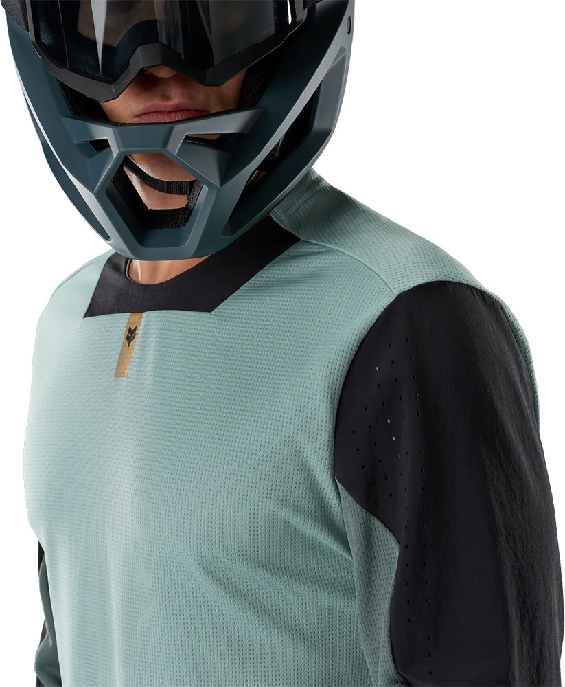Defend - MTB Langarmtrikot Artic Blue