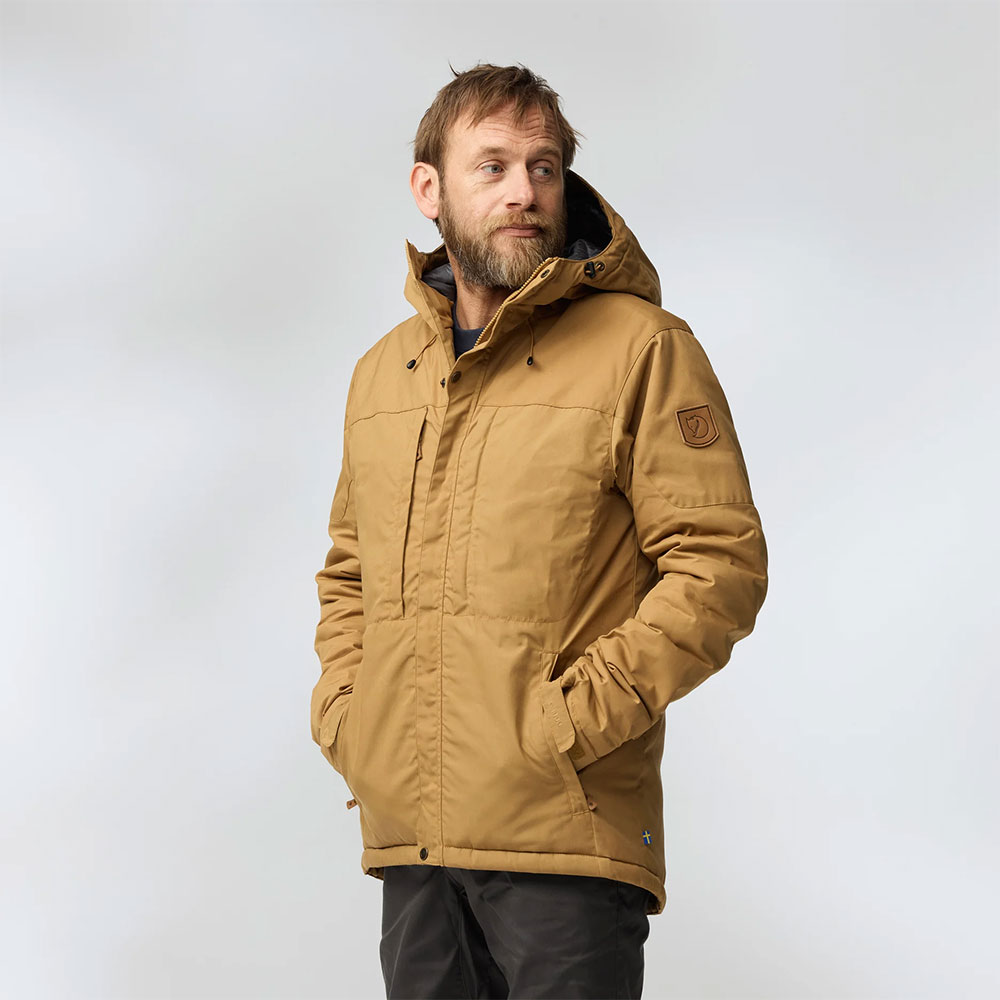 Skogsö Padded - Winterjacke Black Oak