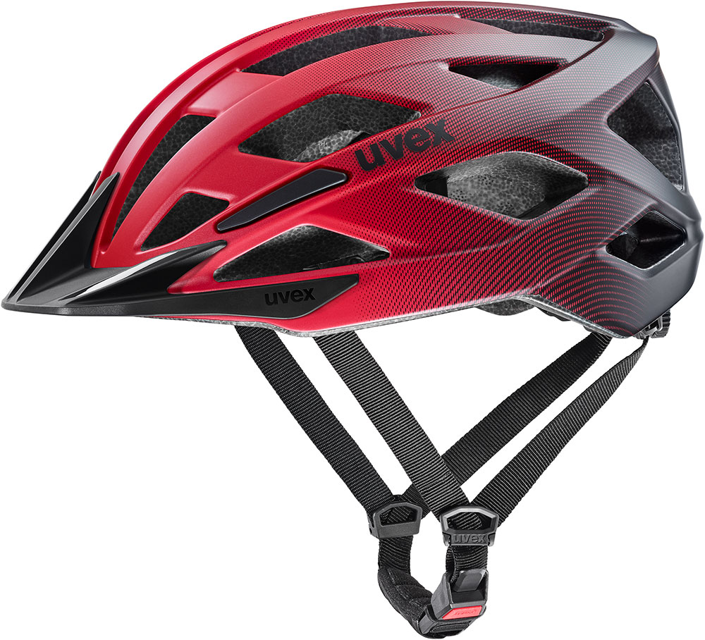 i-vo 2 red-black matt - Trekking Helm