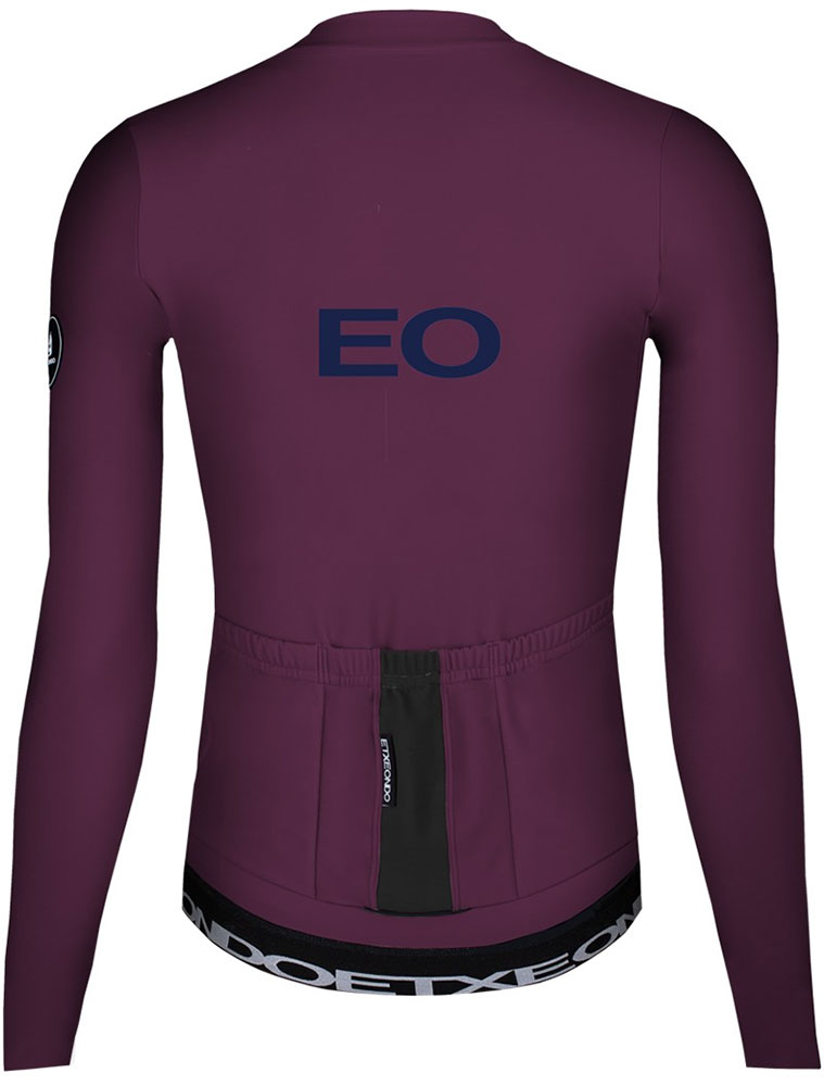Maglia a maniche lunghe Bask Thermo, colore Wine