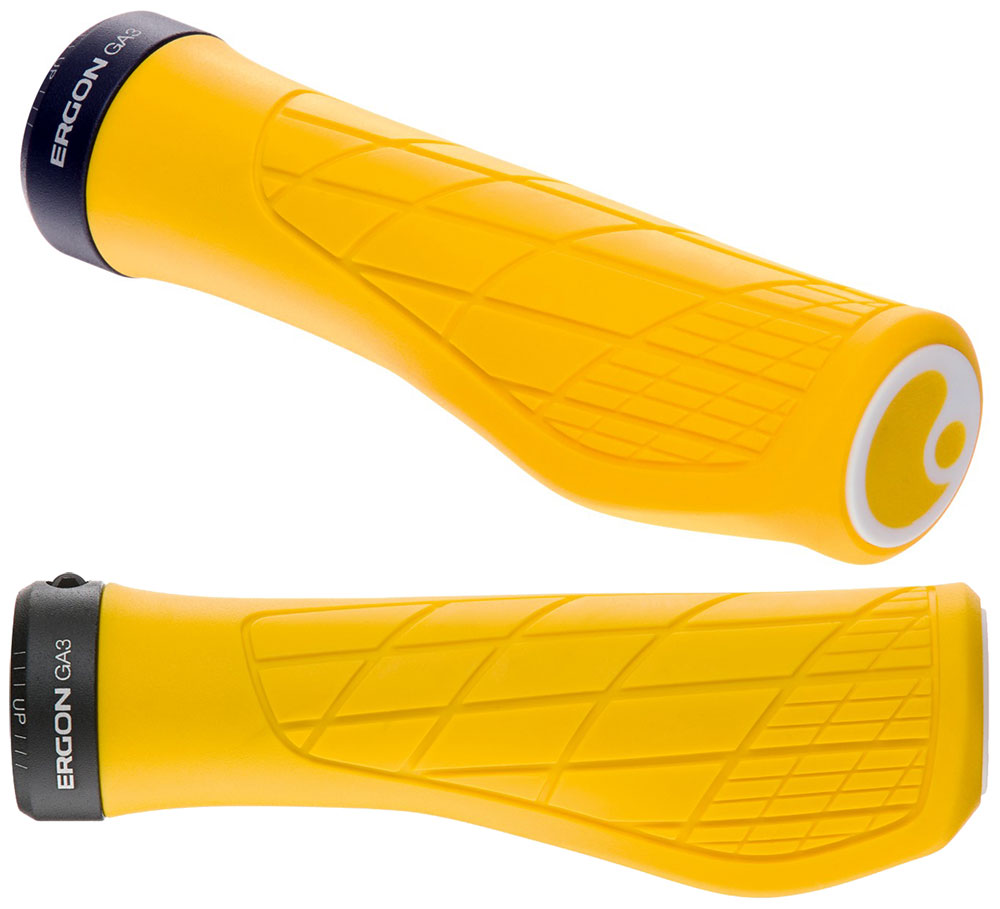 Ergon GP5 Ergonomic Lock-on Bike Handles with Extra Long Bar End