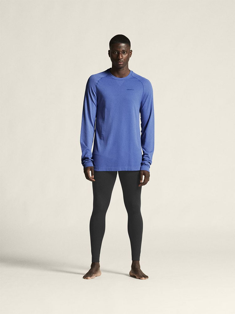 Active Comfort 2 Long-Sleeved Functional Undershirt, Ink Blue