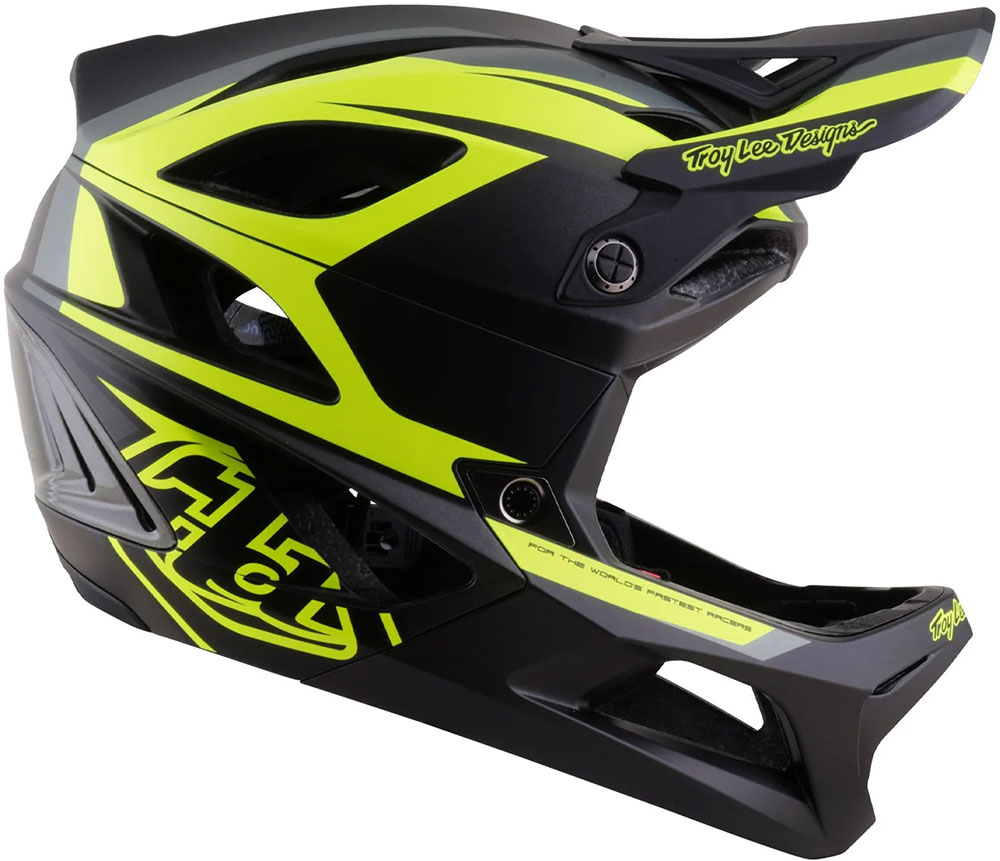 Stage 2 MIPS - Casco integrale Higth VZ Charcoal/Yellow