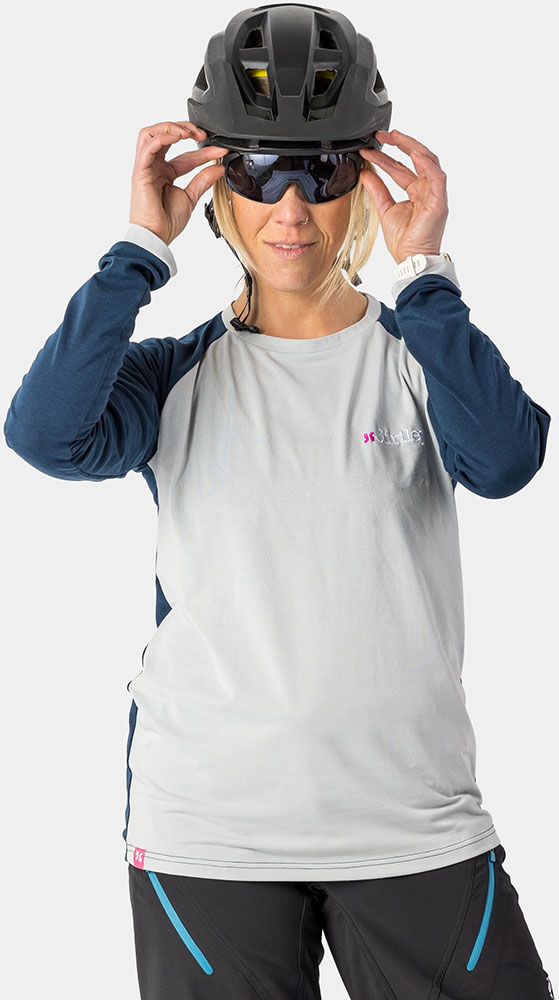 dirtlej Mountee drirelease Damen MTB Langarmtrikot cool grey (7).jpg