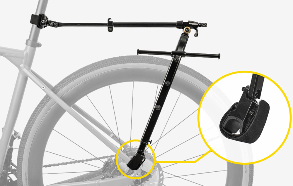 Porte-bagages Zi:RAK Essential avec Quick-Mount