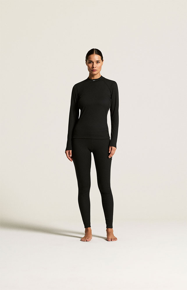 Baselayer Set – Women’s Functional Underwear Set Black