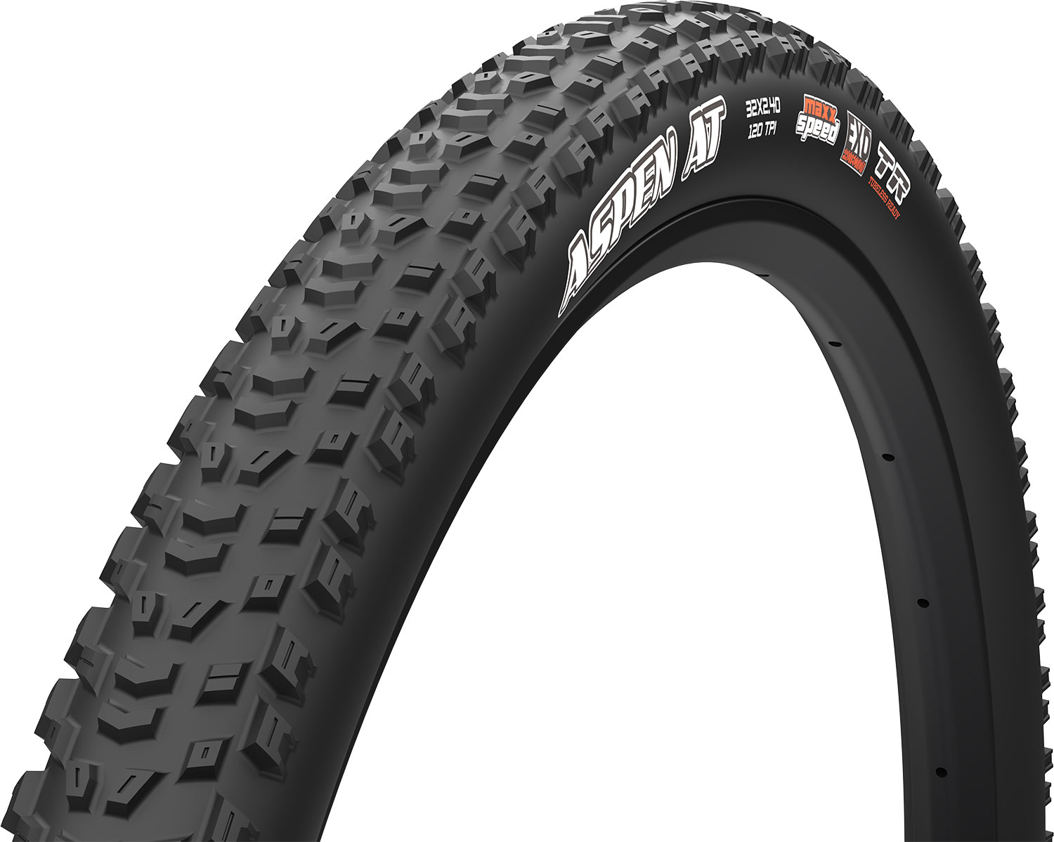 Pneumatico pieghevole Aspen AT WT 32x2.40" TR EXO MaxxSpeed E-50