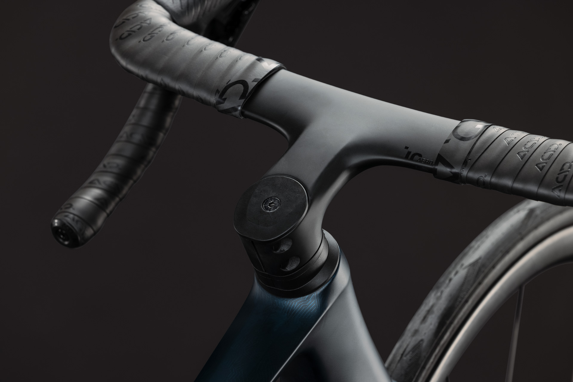 Litening AIR C:68X SLX liquidblue´n´crisscross